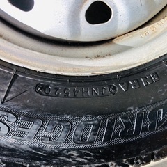 冬タイヤ 145R12 LT軽自動車用ブリヂストン製スタッドレス 4本組