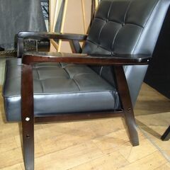 R055 レトロデザイン、1Pソファ、一人かけソファ、幅64cm Used