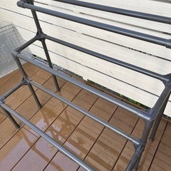 メダカ飼育ラック 棚　NV BOX 13専用設計 防錆・高強度 コンパクト設計 屋外 棚 ラック