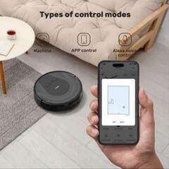 新品 ロボット掃除機 水拭き 両用 小型 掃除ロボット 落下・衝突防止　大掃除
