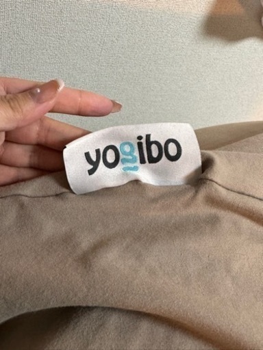 【受渡決定】yogibo MAX ライトグレー