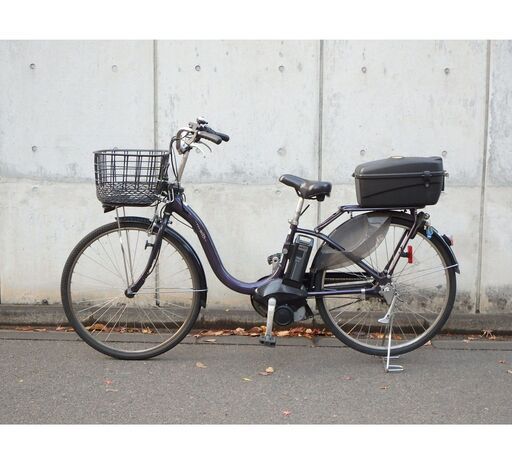 【ヤ取】≪ZU792ジ≫ YAMAHA/ヤマハ 電動アシスト自転車 PAS With SP PA26WSP リヤハブ内装3段式 ブロンズメタリック バッテリー他付属 電動自転車