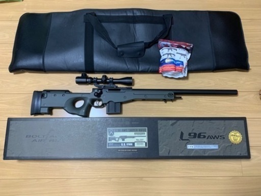 値下げしました！東京マルイ　L96AWS エアガン　エアライフル