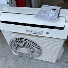 【動作保証あり】HITACHI 日立 2018年 5.6kw 18畳用 冷暖房ルームエアコン RAS-AJ56G2【管理KR435】