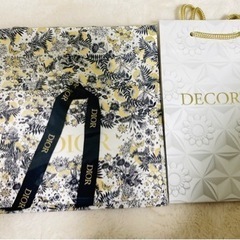 【DIOR DECORTE 】プレゼント用紙袋　