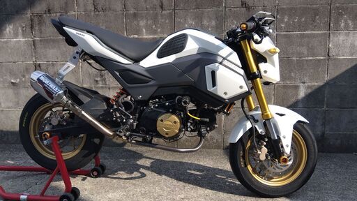ホンダ　市販車グロム（JC75）　サーキット仕様
