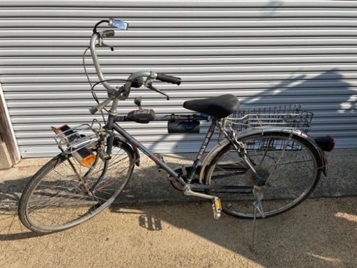 昭和レトロ　自転車　防犯登録抹消済み　WildTOP ジャンク　インテリア