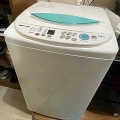サンヨー 洗濯機6.0kg