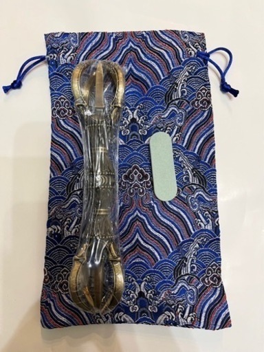 新品 エラー品 五鈷杵 20cm 大サイズ 真言宗 密教法具