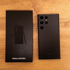 galaxy s23 ultra ブラック　512GB au