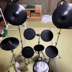 最終値下げ】練習用のトレーニング用ゴムパットドラムセット