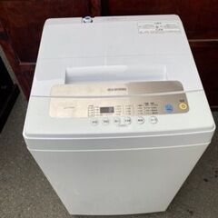 アイリスオーヤマ洗濯機5kgお急ぎつけ置きコース風乾燥機能付き 2020年