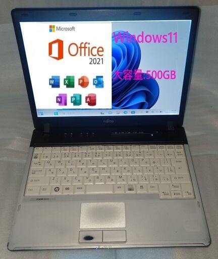 【正規認証・無料配送】Office2021 Professional付Windows11富士通ノートパソコンFUJITSU【FMV-R8290】