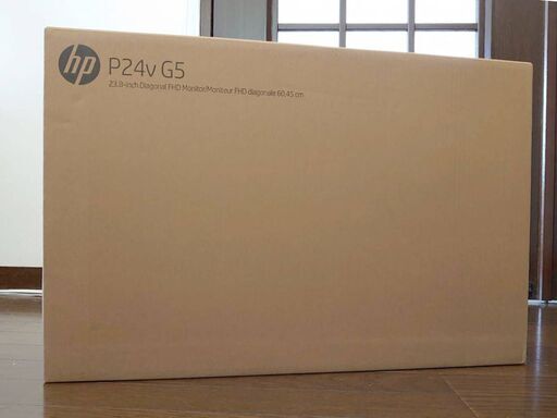 HP 23.8 インチ FHDモニター P24v G5 23.8型 ワイド 液晶 ディスプレイ 1920×1080 ブラック 【新品未開封】