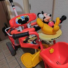 【お取引中】ミッキーマウスの三輪車