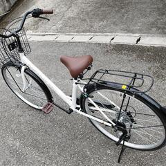 《商談成立》早い者勝ち！〜中古美品！26インチ6段変速ギア付自転車〜