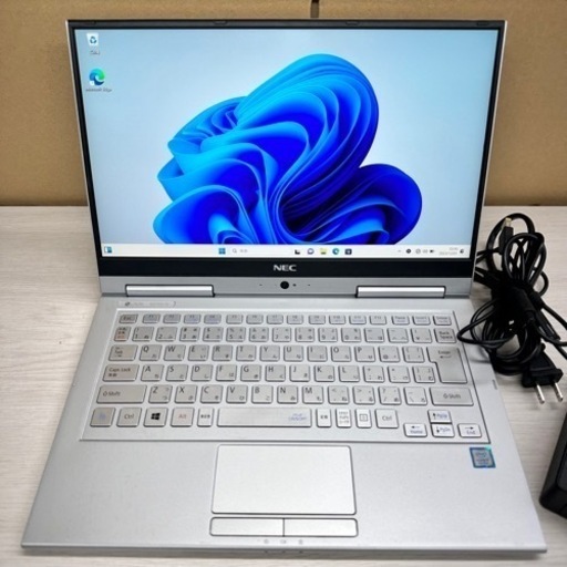 NEC LAVIE Windows 11Home 7世代 Core i5-7200U 8GB SSD256GB Office付き タッチパネル\u0026360度回転