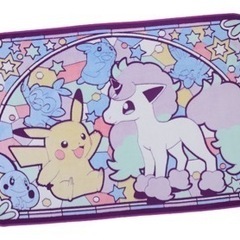 ポケットモンスター プレミアム ステンドグラス風ブランケット ひざ掛け