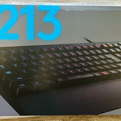 【最終値下げ】ゲーミングキーボード（G213）未開封未使用