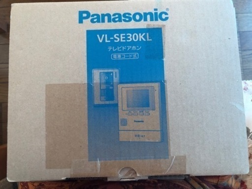 Panasonic テレビドアホン 電源コード式 VL-SE30KL