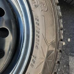 広島 軽自動車用 15565 14 スタッドレスタイヤ ホイール付き4本セット