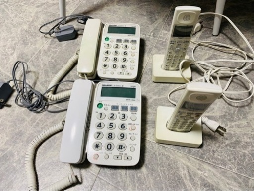 シャップ固定電話セット　2セット