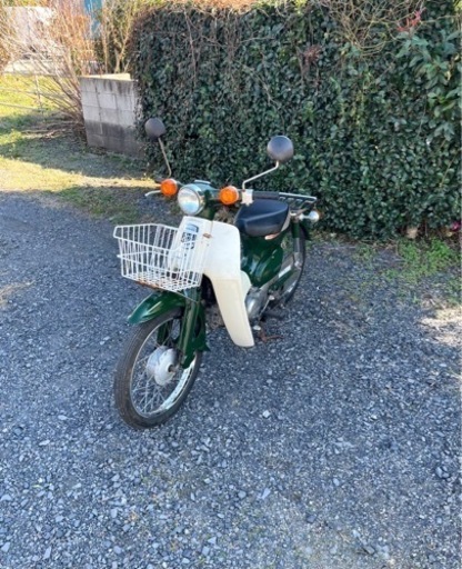 698. 動画あり　ホンダ　スーパーカブ50 低走行　原付　バイク　50cc   車体