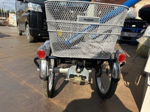 専用 2020 パナソニック 三輪ワゴン 電動自転車 新型 大容量 三輪車