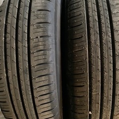 175/70-14、新品普通タイヤ、ホイール&キャップ付き