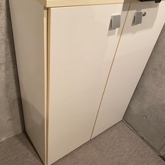 家具 オフィス用家具 棚 収納 2つ