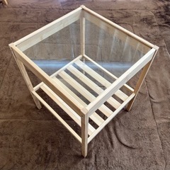 イケア 竹製サイドテーブル