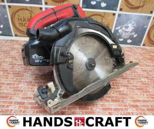MAX マックス PJ‐CS61CDP4 マルノコ 中古品 18V バッテリー×1 ケース付 【ハンズクラフト宜野湾店】