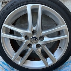 200系セダンクラウンアスリート純正アルミホイール18インチスポークメッシュ