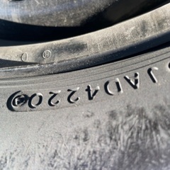 175/65R15  4穴 8部山　スタッドレス屋内保管