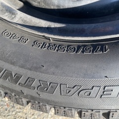 175/65R15  4穴 8部山　スタッドレス屋内保管