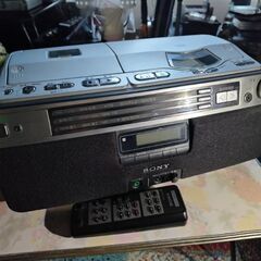 SONY　CD・ラジオ・カセットレコーダー　CFD-A100TV　2003年製