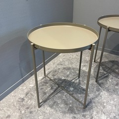 トレイテーブル　ダークグレ　IKEA