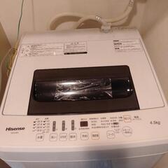 【ネット決済・配送可】Hisense　洗濯機です