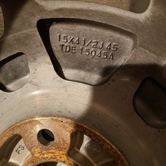 中古美品　ホンダ　N-BOX／ スラッシュ　純正タイヤホイールセット