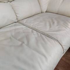 【愛品倶楽部柏店】在庫2点！Leatherworld / ニトリ 本革2人掛けソファ マンゴスティン