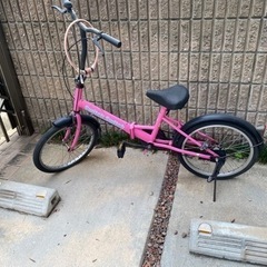 お渡し先決まりました。ミニチャリ　折りたたみ自転車