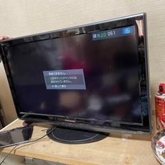液晶テレビ　リモコン無　2009年制