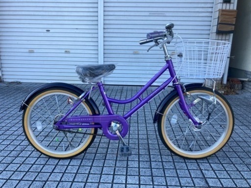 【20インチ子供自転車】美品❗️使用ほぼなし❗️オススメ車❗️スペアキーあり　若林自転車　唐崎店　SALE中❗️