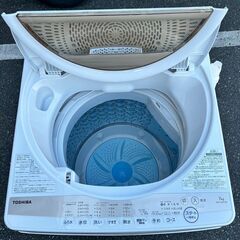 洗濯機 東芝 2021年 AW-7GM1 7kg 家事家電 せんたくき 参考価格51,700円【安心の3ヶ月保証★送料に設置込】💳自社配送時🌟代引き可💳※現金、クレジット、スマホ決済対応※