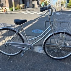 26インチ 自転車 ママチャリ 全カバー 中古 美品