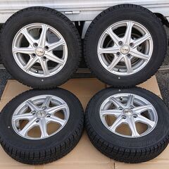 🔴山口市￥8800🔴軽四冬タイヤ155/70R13アルミ🔴4本バ...