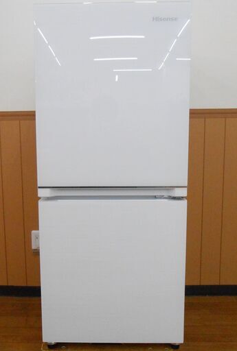 Hisence ハイセンス ノンフロン冷凍冷蔵庫 HR-G13B-W ホワイト 134L 2021年製