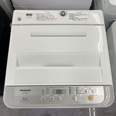 洗濯機 5.0kg 2018年製 Panasonic NA-F50B11 ホワイト 全自動 5kg パナソニック