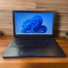 TOSHIBA Dynabook B65/M Windows 11 Pro Core i3 8130U SSD512GB RAM16GB