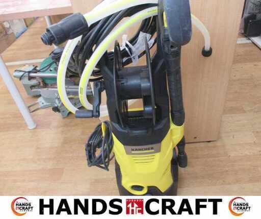 ケルヒャー 型番不明 高圧洗浄機 中古品 ホース/ガン付 【ハンズクラフト宜野湾店】